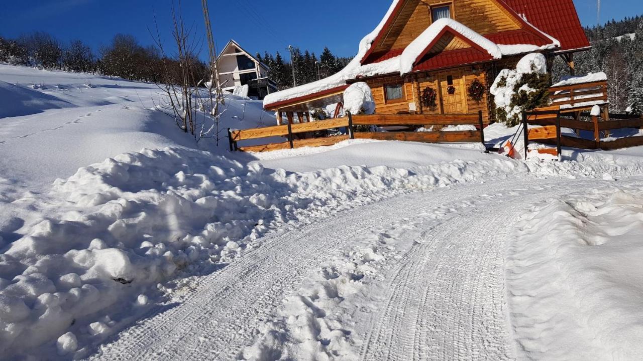 Chata Z Widokiem Na Babia Gore Pewel Wielka Eksteriør billede